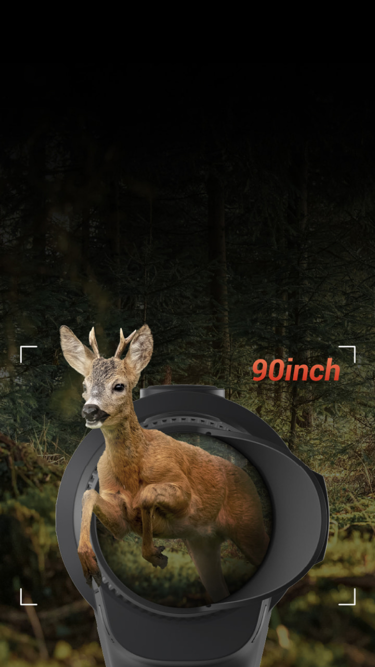 Najwyższej klasy efekty wizualne, duży ekran o przekątnej 0,5''